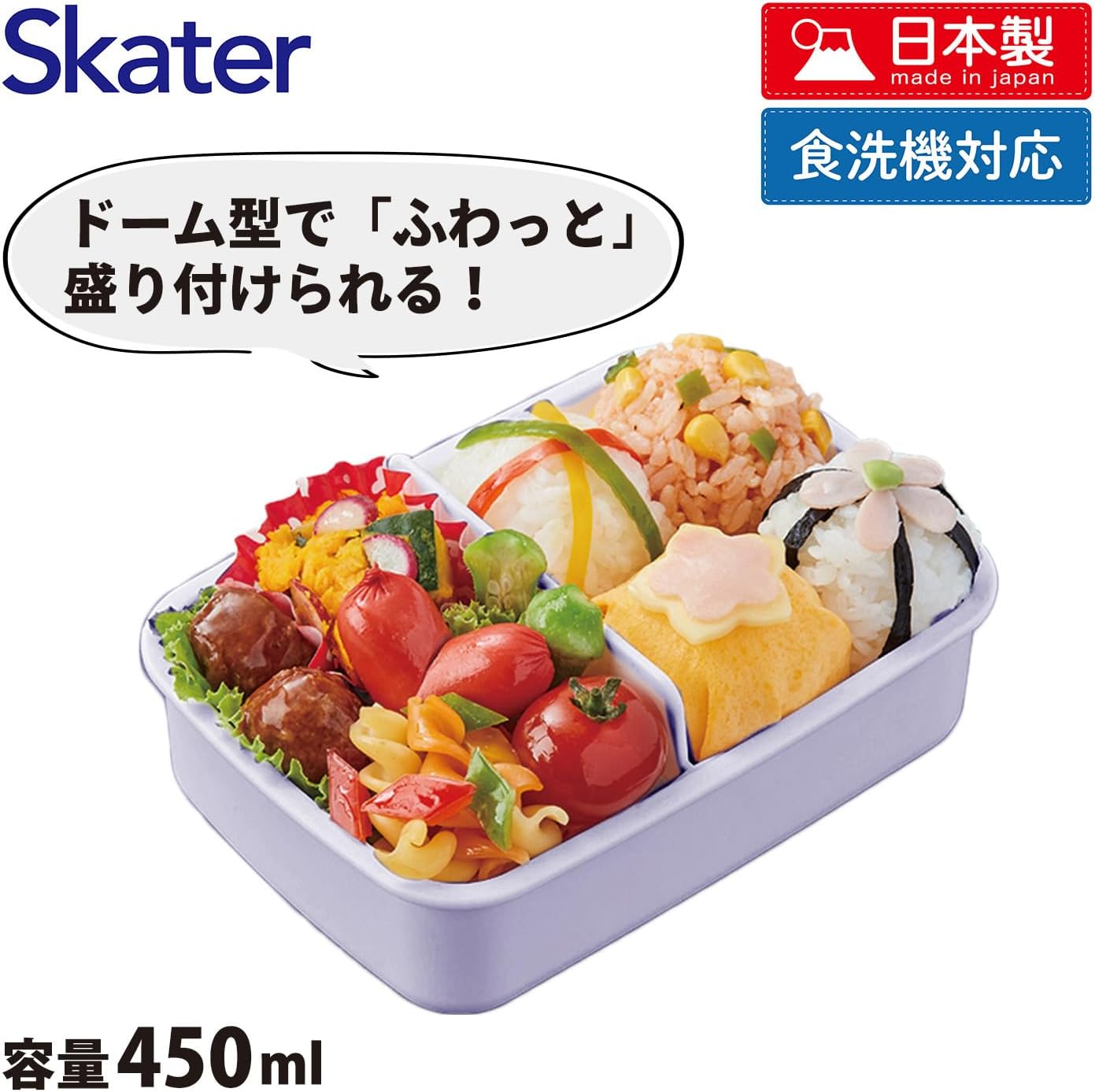 Skater RBF3AN-A Children's Bento Box, 15.2 fl oz (450 ml), Sanrio Chromi, Fancy Snacks Weets, Girls