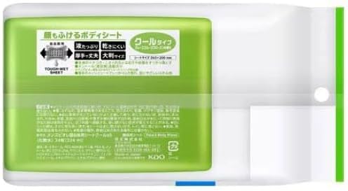 【まとめ買い】【販路限定】メンズ ビ オ レ 極冷感 ボディシート 24枚入×2袋セット (グレープフルーツフローズンの香り)
