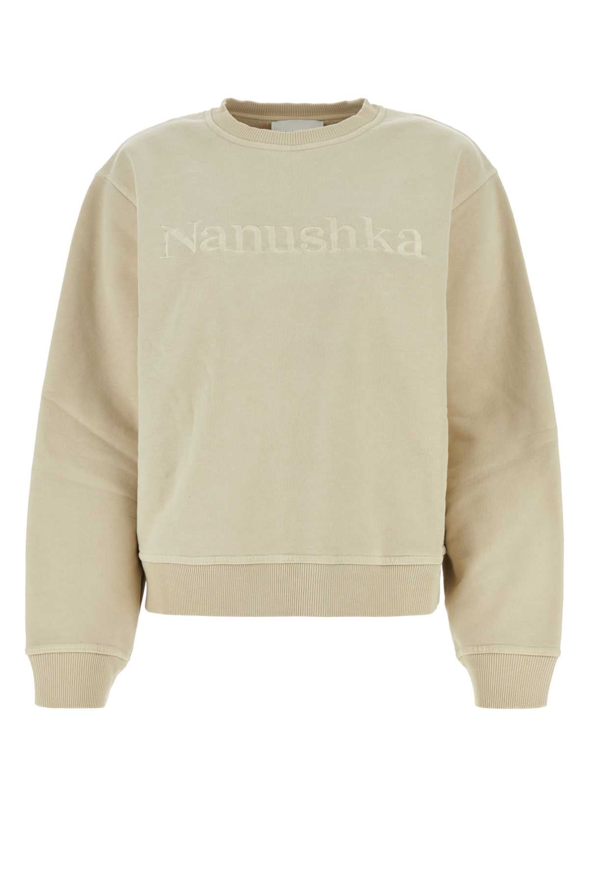 Nanushka ナヌシュカサンドコットンスウェットシャツ - Image 2