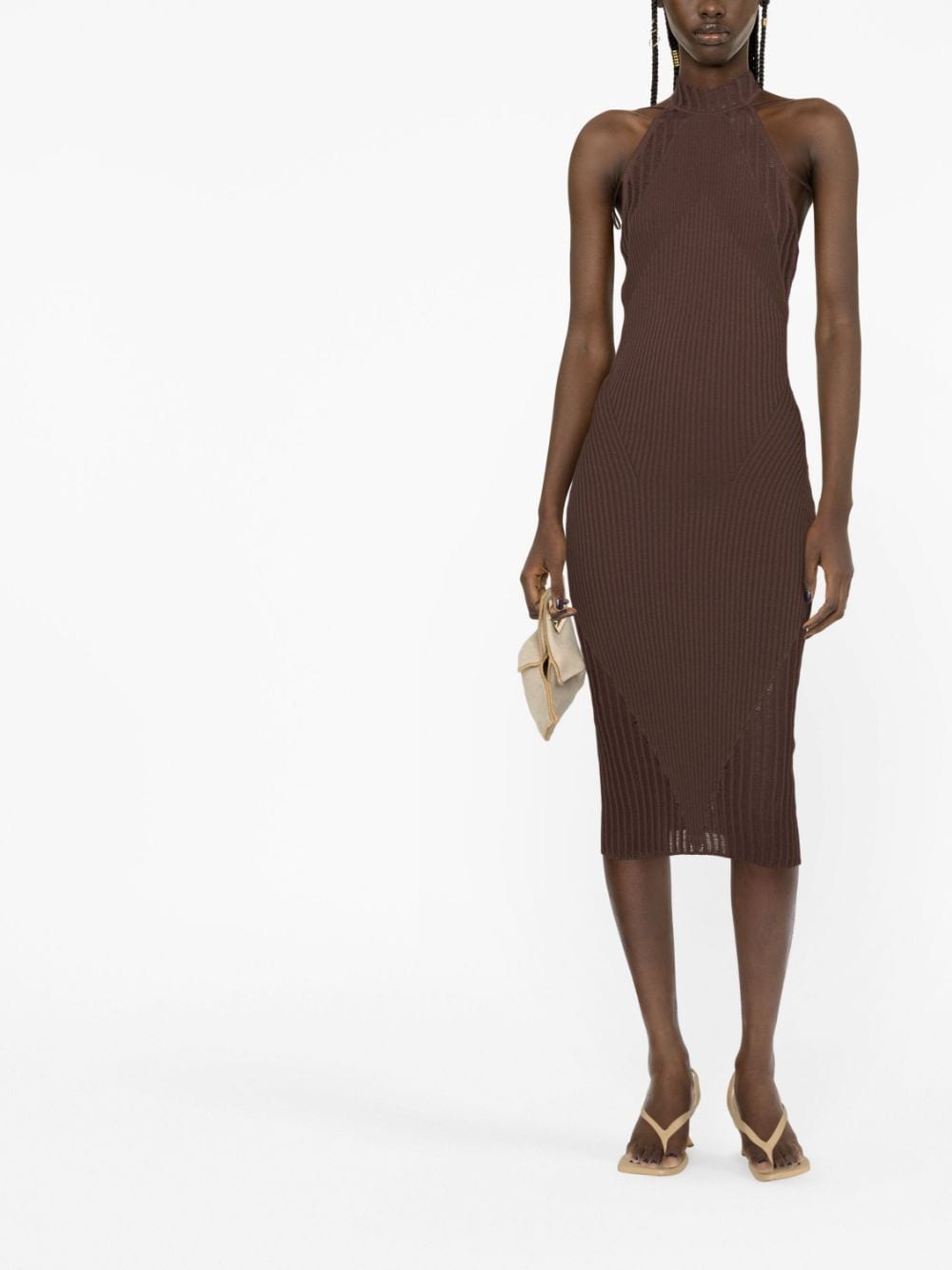 Andreādamo Andreadamo Knit Midiドレス - Image 2