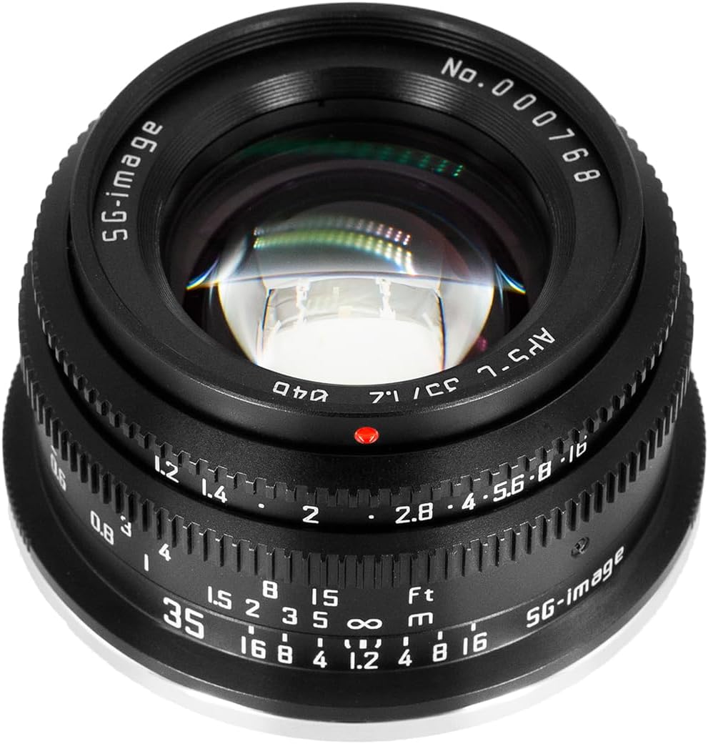 SG-image 35mm F1.2 RF Mount, Black
