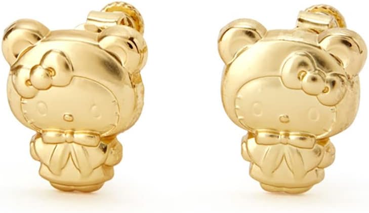 Sanrio 638498 Sanrio Earrings, Hello Kitty, Hello Kitty Birthday Series 2022, Character, 3.5 x 2.8 x 4.9 inches (9 x 7 x 12.5 cm)