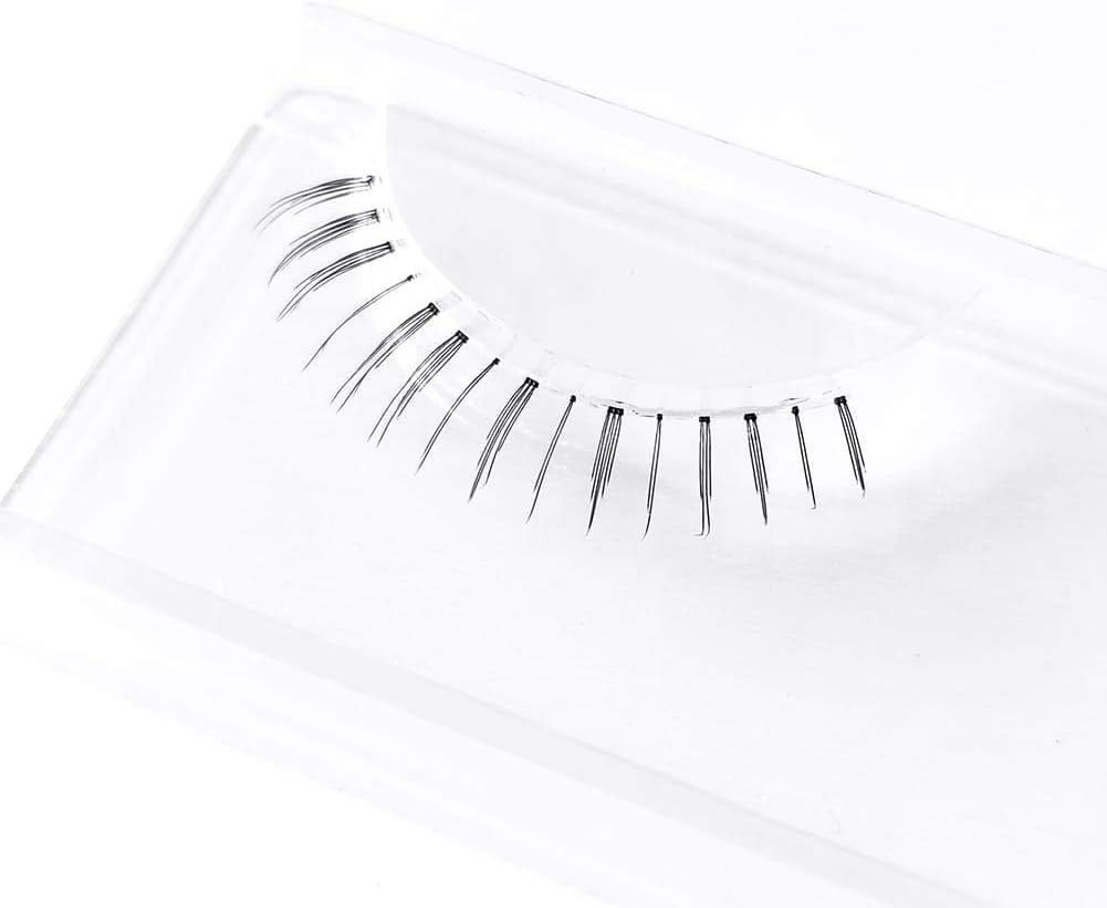 3 Pairs Lower Eyelashes False Eyelashes Transparent Axis False Eyelashes Natural Lower Eyelashes Lower Eyelashes High Quality Fiber Manual