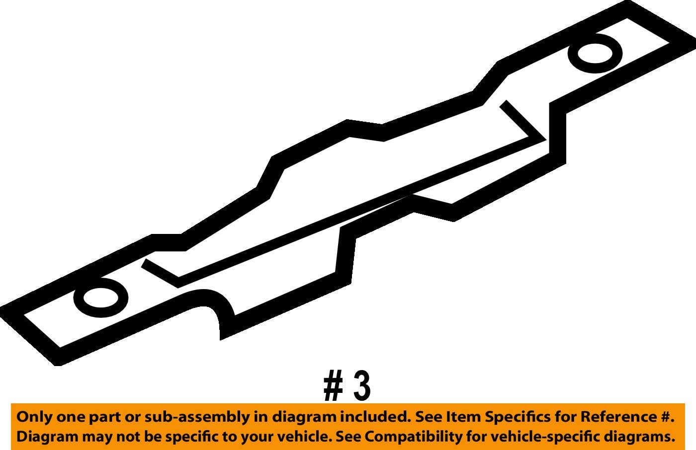 NISSAN Genuine Part Bracket Rear