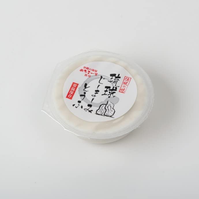 Ryukyu Jie-ma-mi Tofu, Mochi Mochi, High Protein & Low Calorie, Okinawa Souvenir, 10 Pieces with Sauce