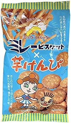 Kochi Prefecture Special Products, Millet Biscuit, Potato Kempi, Mixed Pack, 3.5 oz (100 g), 3 Bags