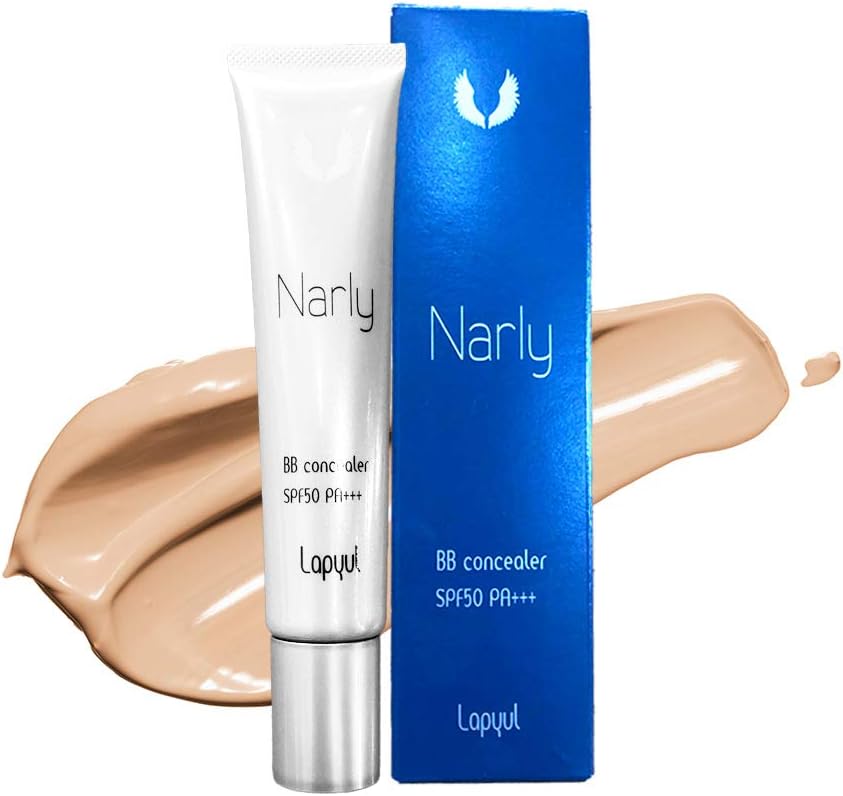 Pure Seek Men's BB Cream Sunscreen SPF 30 PA+++ Concealer, Large Capacity, 1.1 oz (30 g), Nurly BB Concealer