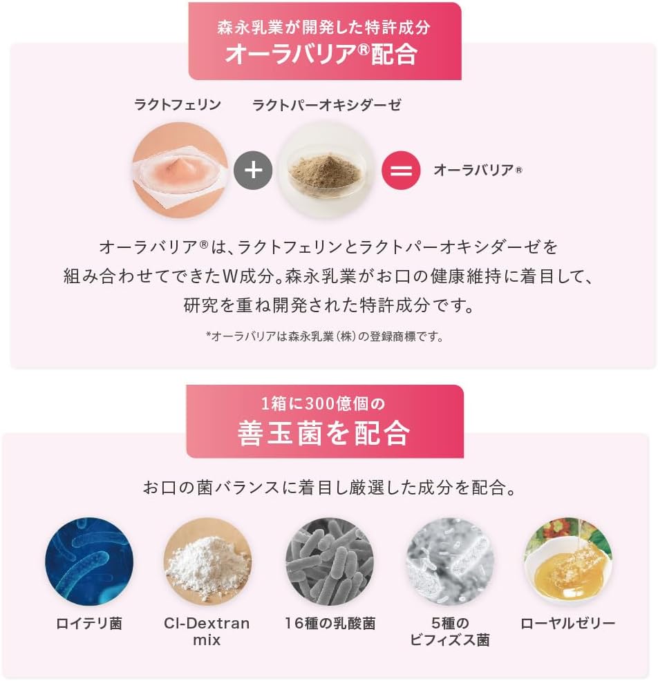 《Trending on TVCM!》【Official】mm flora＊ (MiiS Flora) Oral Care Tablets, Mint Flavor, Lactic Acid Bacteria, Lactobacillus Reuteri, Aura Barrier, Oral Flora, Bad Breath Care