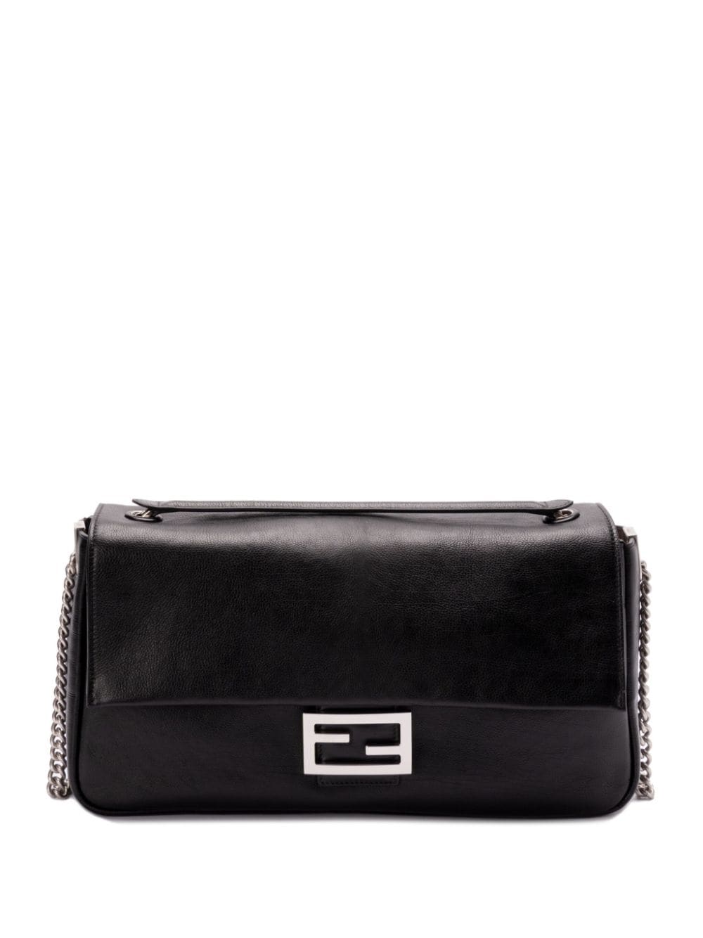 Fendi フェンディバゲット大きな革のショルダーバッグ - Image 2