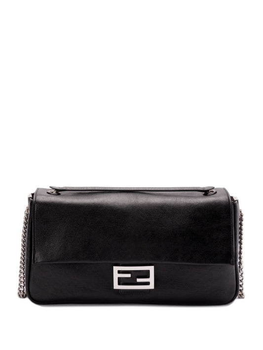 Fendi フェンディバゲット大きな革のショルダーバッグ - Image 2