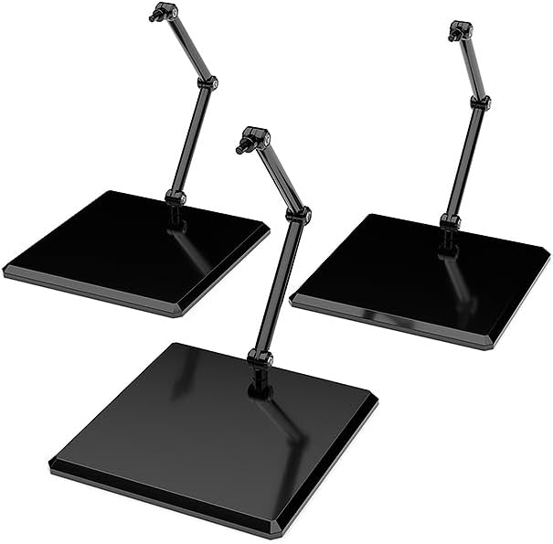 Good Smile Company The Simple Stand x 3, Black (For Figures & Models) Plastic Base