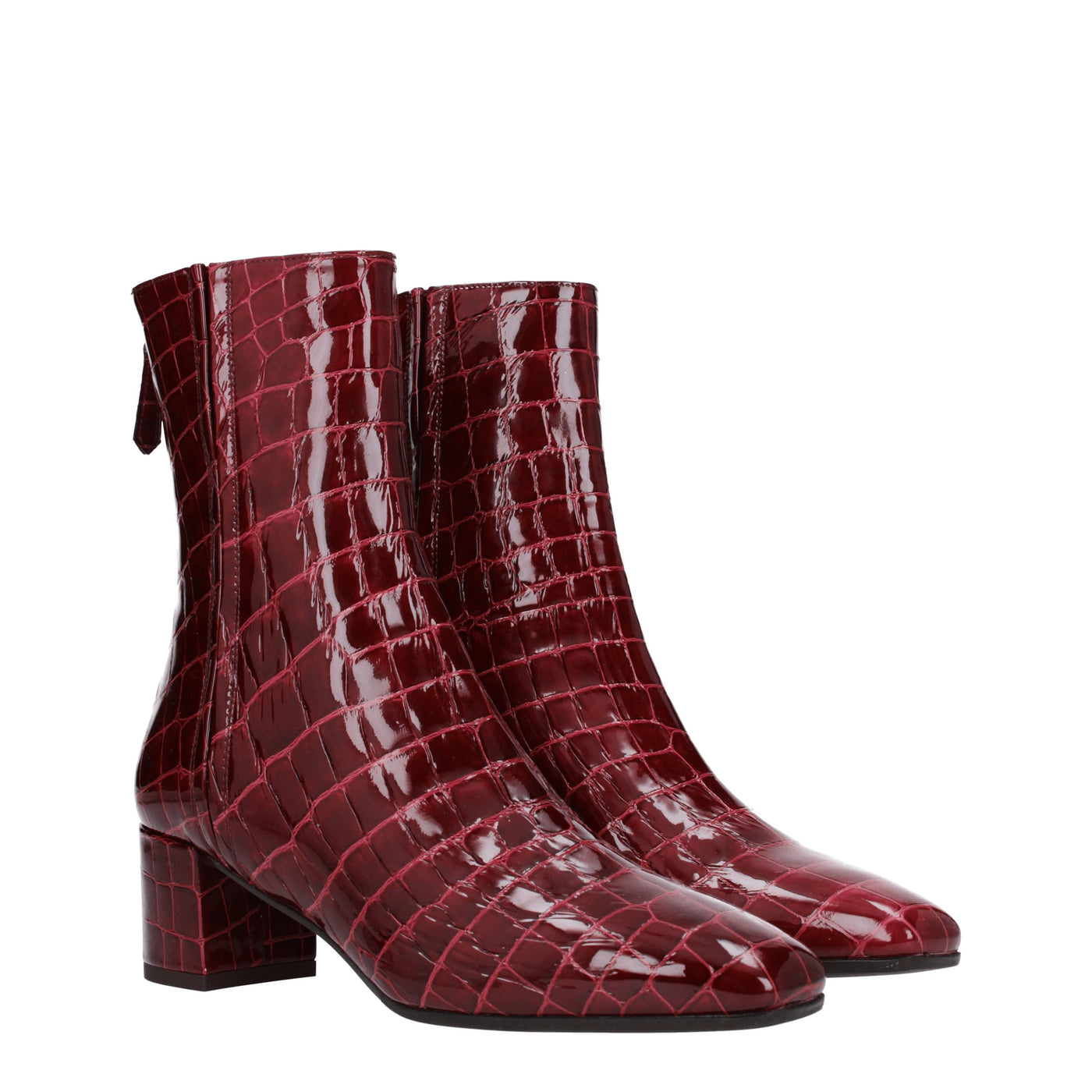 Aquazzura Groove Boots Women Skin Red/Eggplant - Image 2