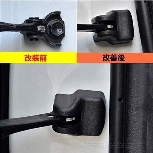 MEKOMEKO Toyota New Prius 60 Series Dedicated Door Stopper Cover, Hinged Cover, Door Stopper Cover, Accessory, Interior Parts, Protective Cover, Dust and Dirt, Rust Prevention, PP Resin, 4 PCS PRIUS
