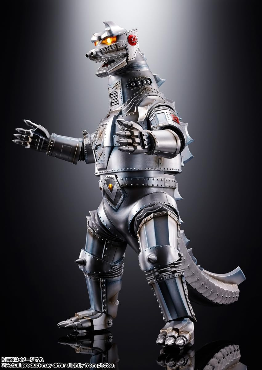 TAMASHII NATIONS DX Soul of Chogokin Godzilla vs. Mechagodzilla Mechagodzilla 1974, Approx. 10.6 in. (270 mm), Made Using ABS & POM & Die Cast Metal, Pre-painted Action Figure