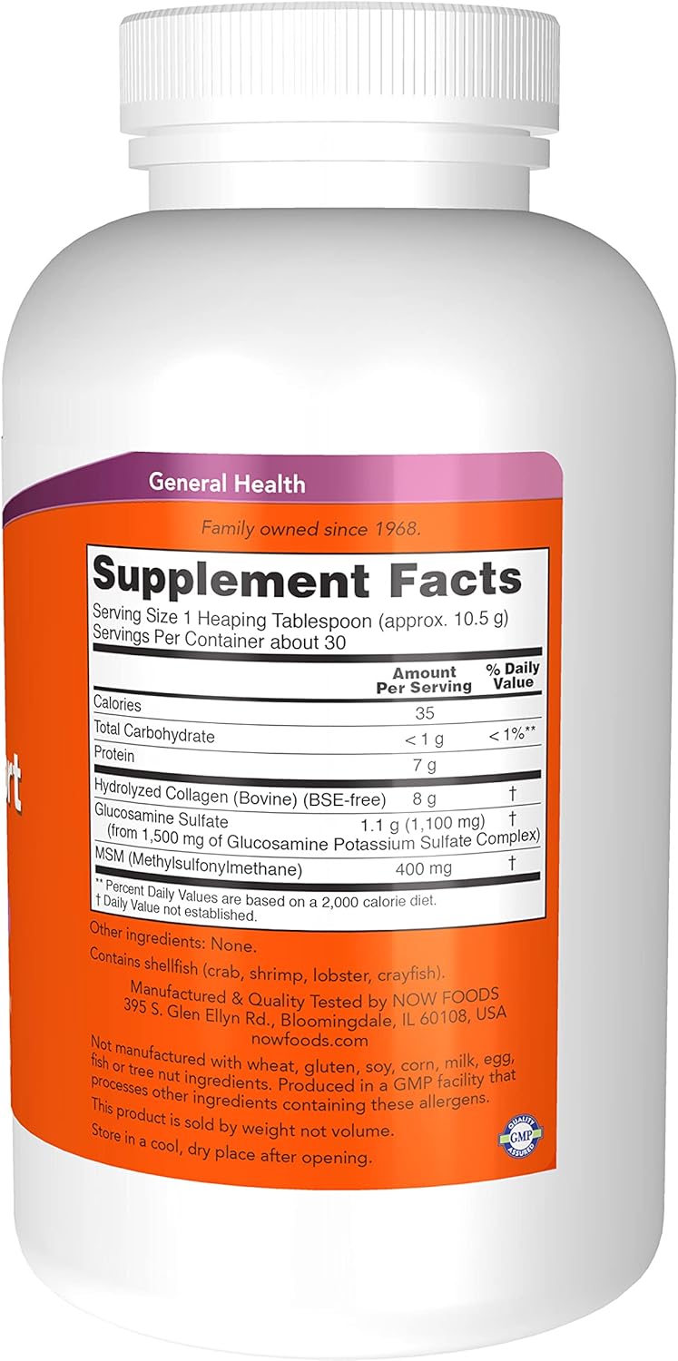 Now Foods JOINT SUPPORT POWDER 11 OZ
