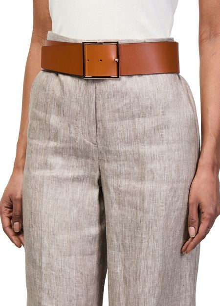 MAX MARA Wide leather belt - Image 2
