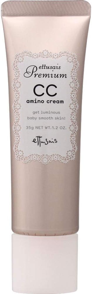 エテュセ プレミアム CCアミノクリーム PK(ベビーピンク) 化粧下地 毛穴カバー・透明感・化粧くずれ防止 SPF40・PA+++ 35g