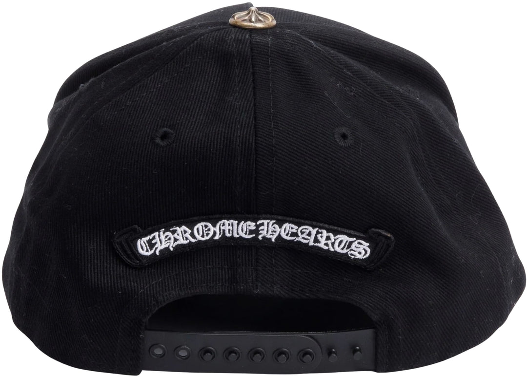 CHROME HEARTS 'RS3' BLACK BASEBALL HAT