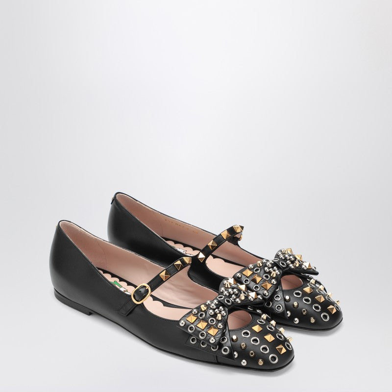 Valentino ヴァレンティーノガラヴァニバレリーナメアリージェーンボウウとスタッド - Image 2