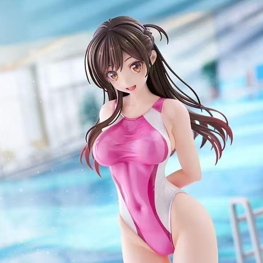 YOIQI Domestic Rental Girl Chizuru Mizuhara Swimsuit Version, 1/7 Interchangeable, ABS & PVC Pre-painted Complete Figure