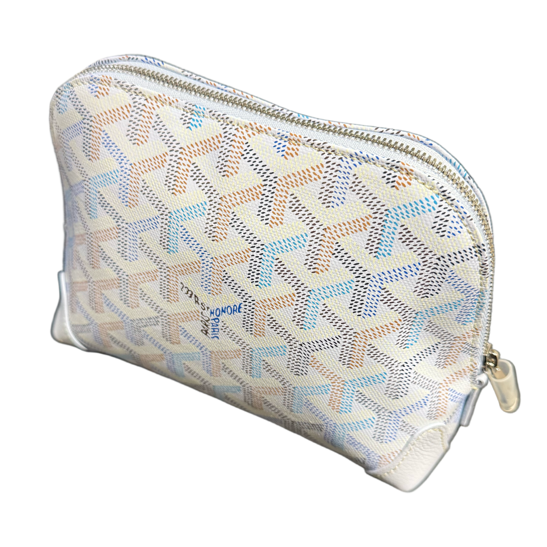 GOYARD 'POLAR BLUE' VENDÔME COSMETIC POUCH