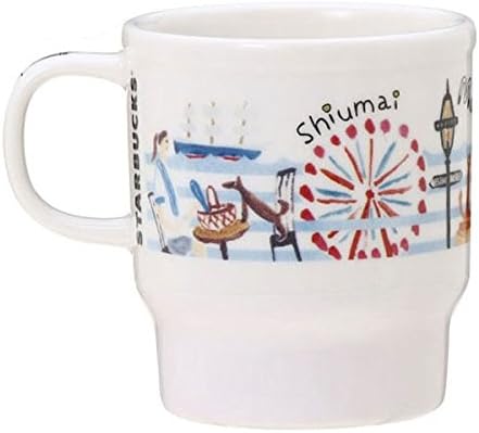 Starbucks Staba, Japan Limited, Yokohama Limited Mug, Renewed Design, Ocean, Marine, Seagull, Ships, Kanagawa, Yokohama, Local Limited, White, Mug, Ceramic