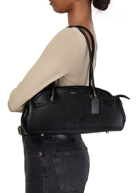 COACH Empire Carryall 34 glazed leather shoulder bag - Image 2
