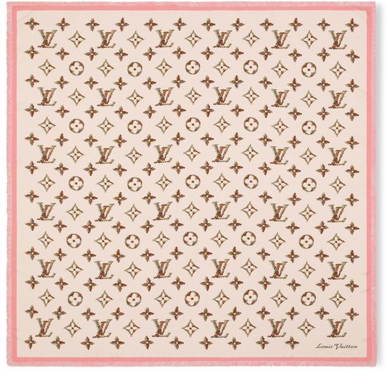LOUIS VUITTON Monogram Flowers Shawl - Image 2