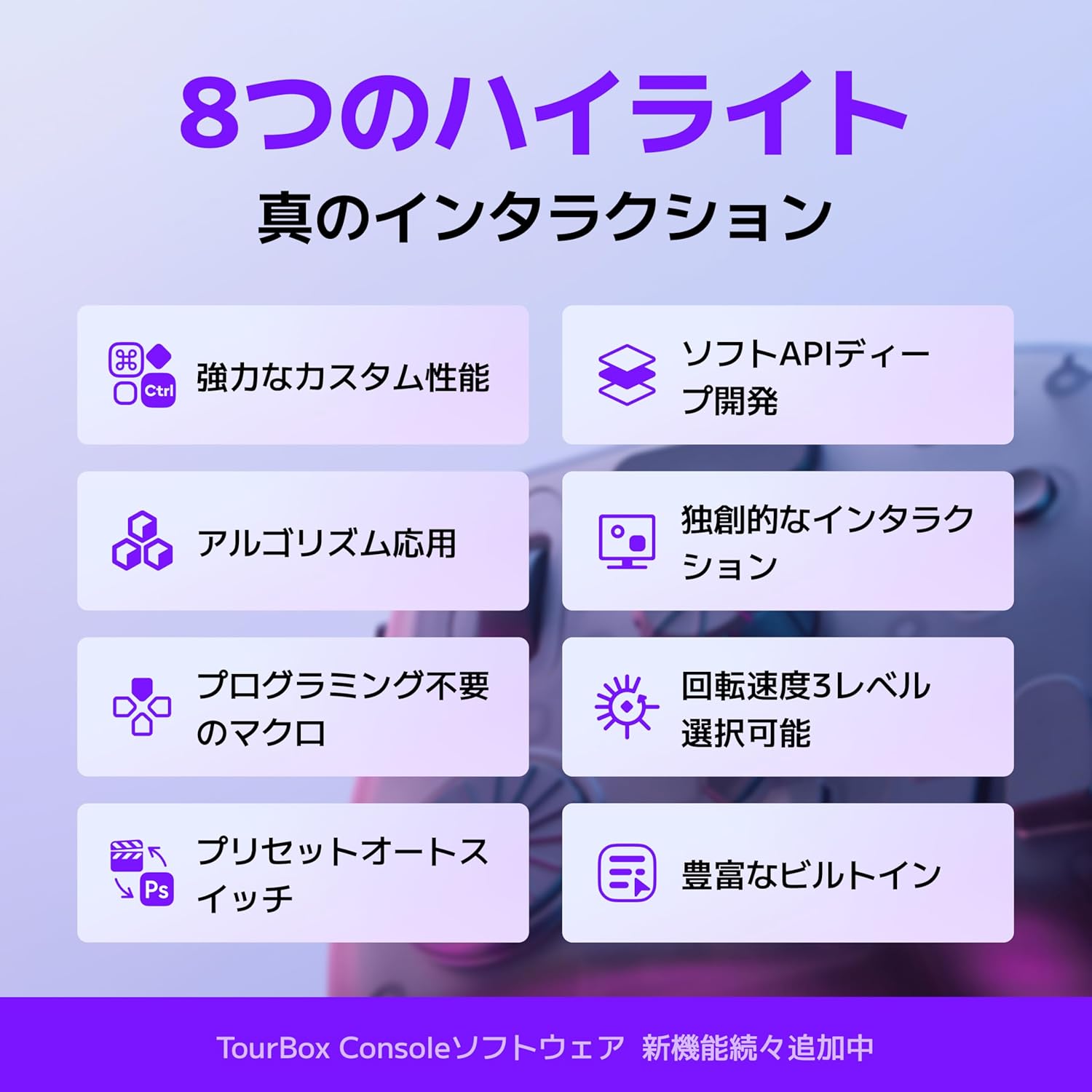 TourBox Elite [Flagship Model] Left Hand Device Bluetooth Tactile Feedback Video Movie Editing Post-Pro Modeling Tonal Correction Photo Processing Illustration Blind Operation ClipStudioPaint