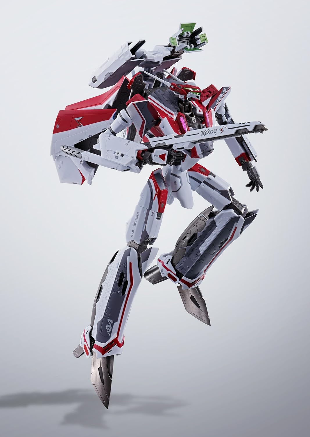 DX Chogokin Macross Delta VF-31C Siegfried (Mirage Farina Jenius's Unit) Approx. 10.2 in. (260 mm) Diecast, ABS, & PVC Painted Poseable Figure