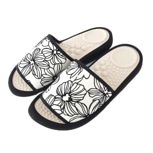Women's Health Sandals, Salad Ball, Flocky Flower, Made in Japan, Health Slippers