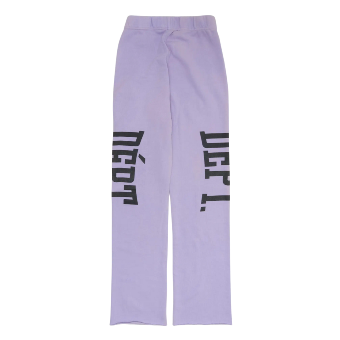 GALLERY DEPT. 'GYM LOGAN' PURPLE SWEATPANTS