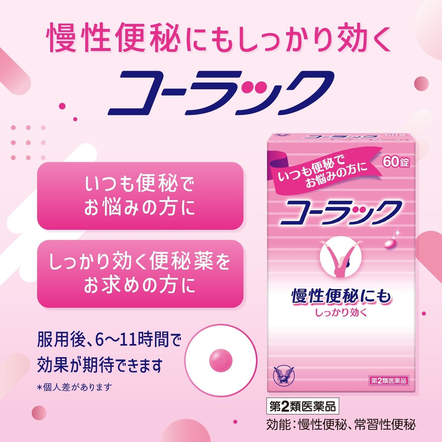 【第2類医薬品】コーラック 120錠