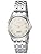 Seiko SRRY045 Women's Presage Wristwatch, Silver, Dial: Beige, Bracelet Type