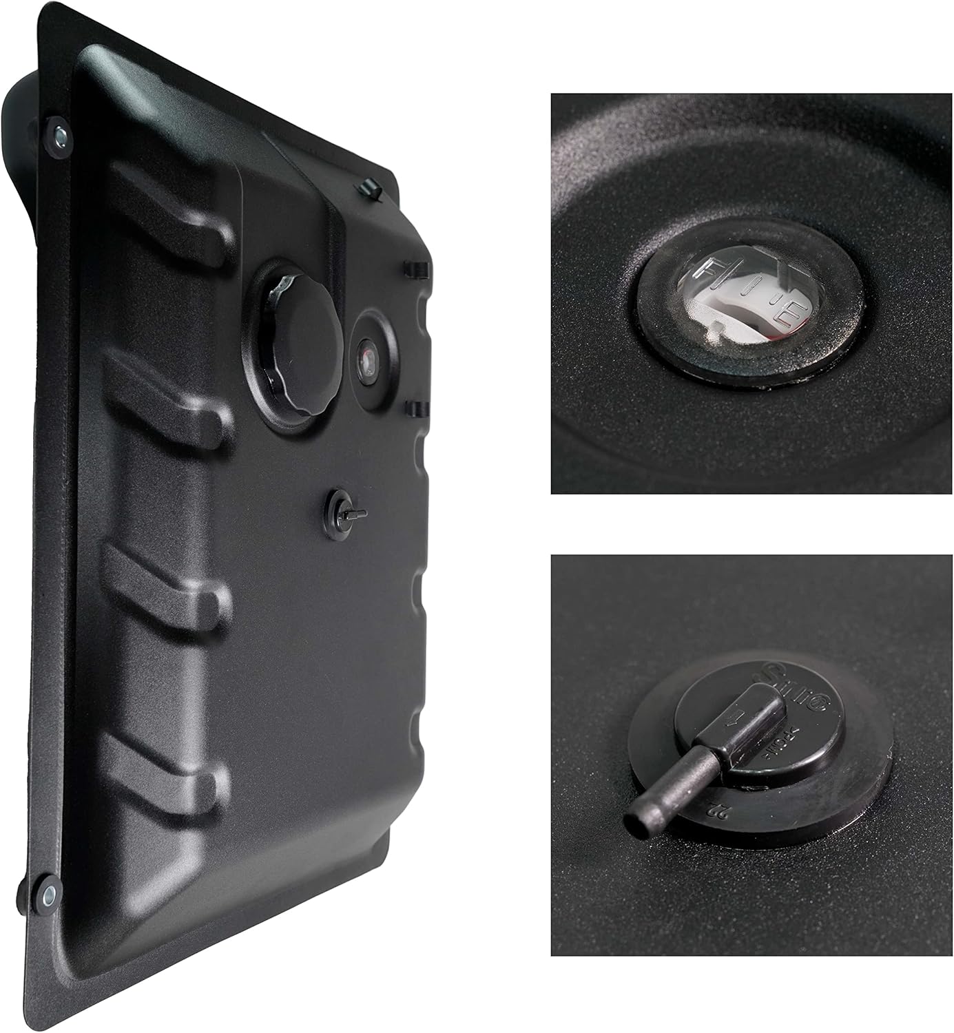 JMCHstore OEM 金属発電機 ガス燃料タンク Generac GP5500 GP6500 RS5500 RS7000E GP7500E RS8000E XT8000E XT8500EFI, 0H7510A / 0H75100SRV 5500w 6500 6500用 0w 7500w 70 389cc OHV ポータブル発電機 ブラック