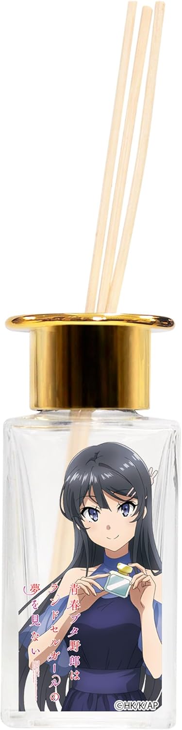 Seishun Buta Yaro wa School Bag Girl No Yume no Yume Diffuser, Mai Sakurajima 3.4 fl oz (100 ml)