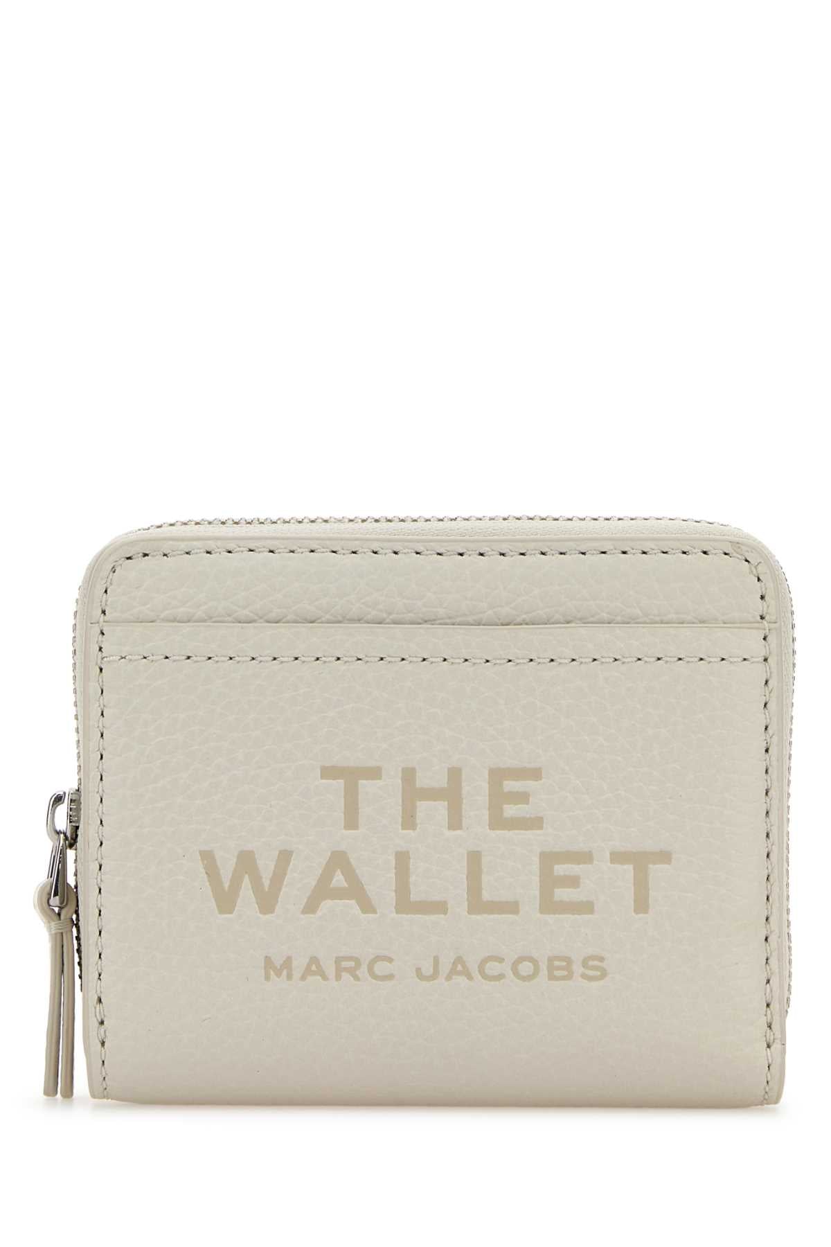 Marc マークジェイコブスアイボリーレザーウォレット - Image 2