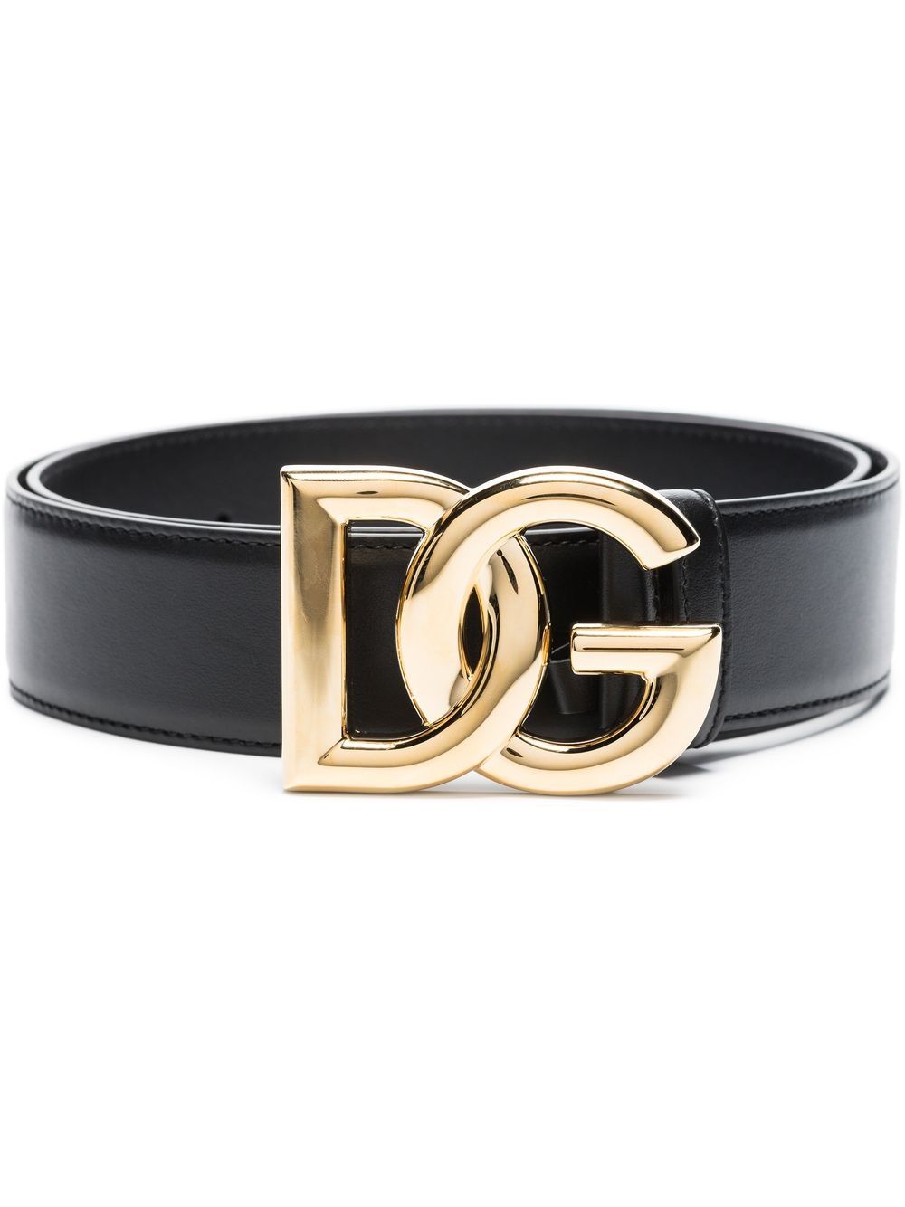 Dolce  Gabbana ドルチェ＆ガッバーナDGロゴレザーベルト - Image 2