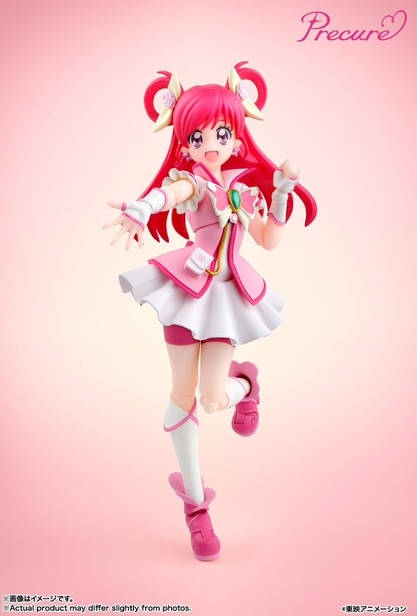 BANDAI SPIRITS S.H. Figuarts Yes! Pretty Cure 5 Cure Dream Precure Character Designer's Edition, Approx. 5.3 inches (135 mm), ABS & PVC Pre-painted Action Figure