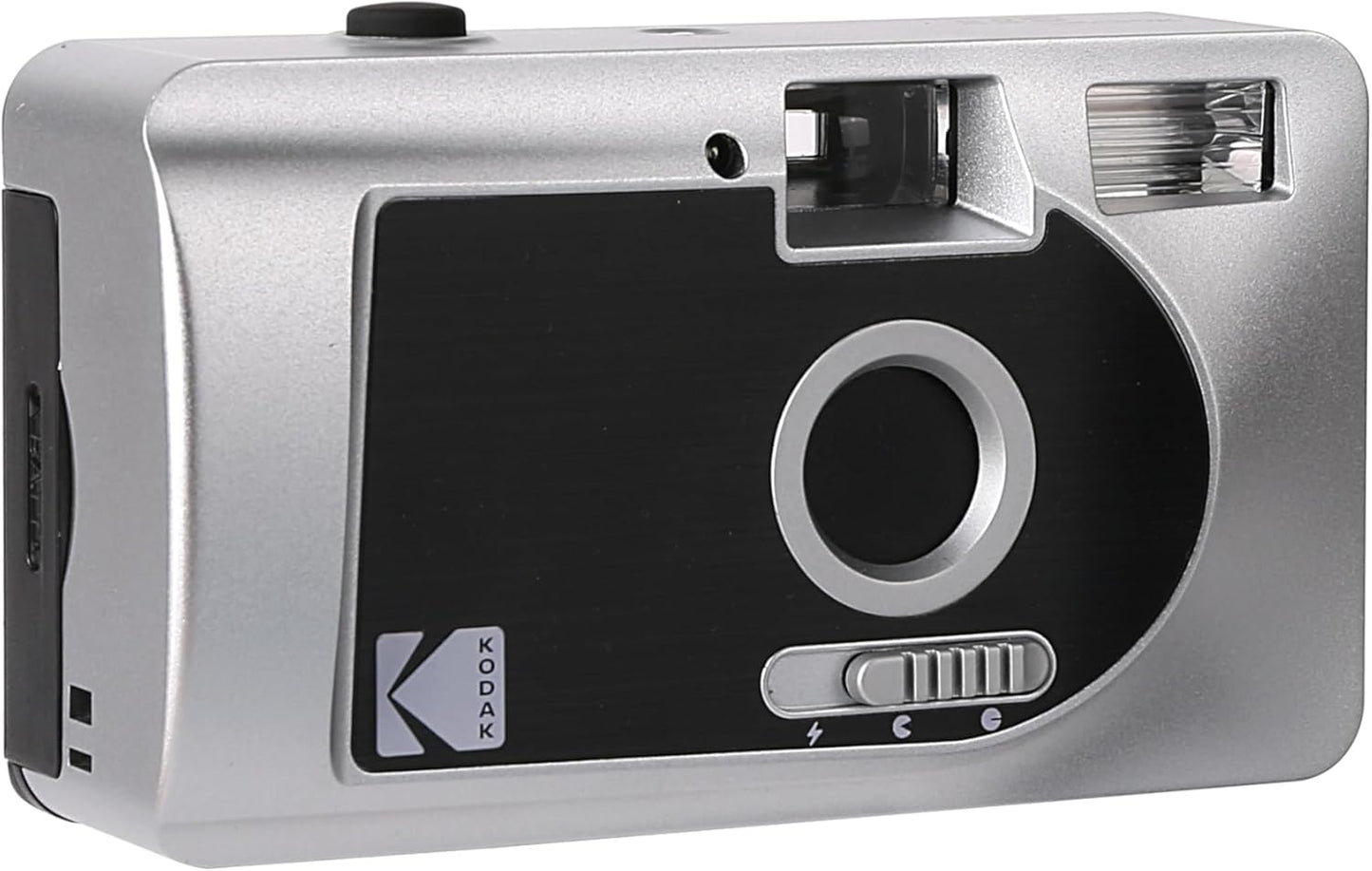 Kodak 490349 S-88 Motorized Film Camera, 1.4 inch (35 mm) Motorized Automatic Winding Function, Silver & Black