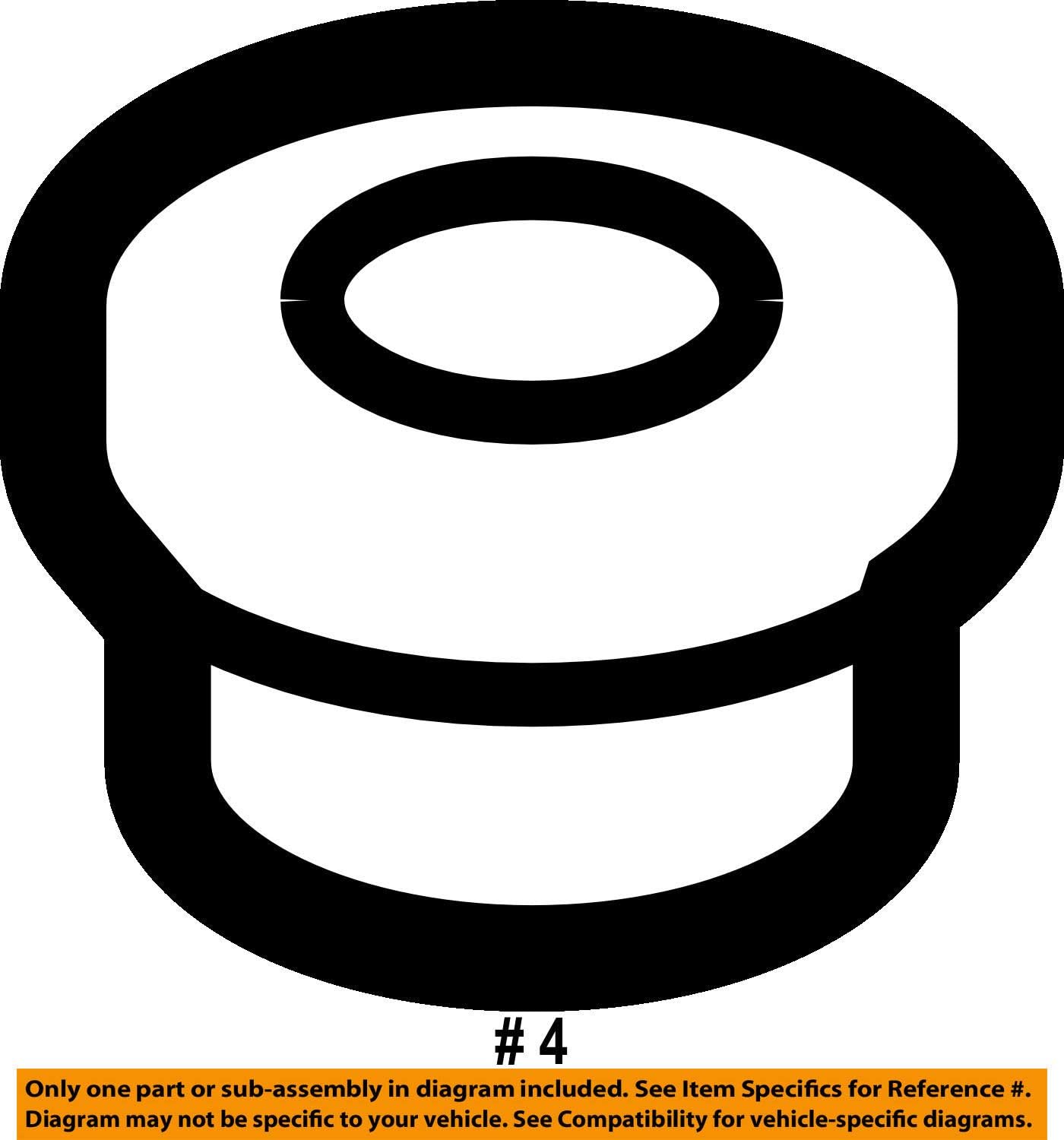 NISSAN Genuine Parts Mounting Rubber Radiator