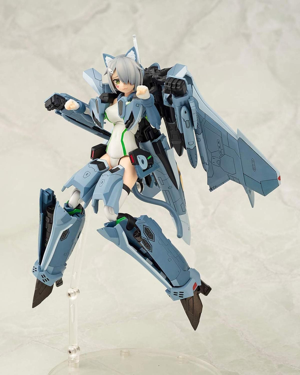 Aoshima Bunka Kyozai MC-03 VFG Macross Delta VF-31A Kairos, Total Height 6.1 inches (155 mm), Color-coded Plastic Model