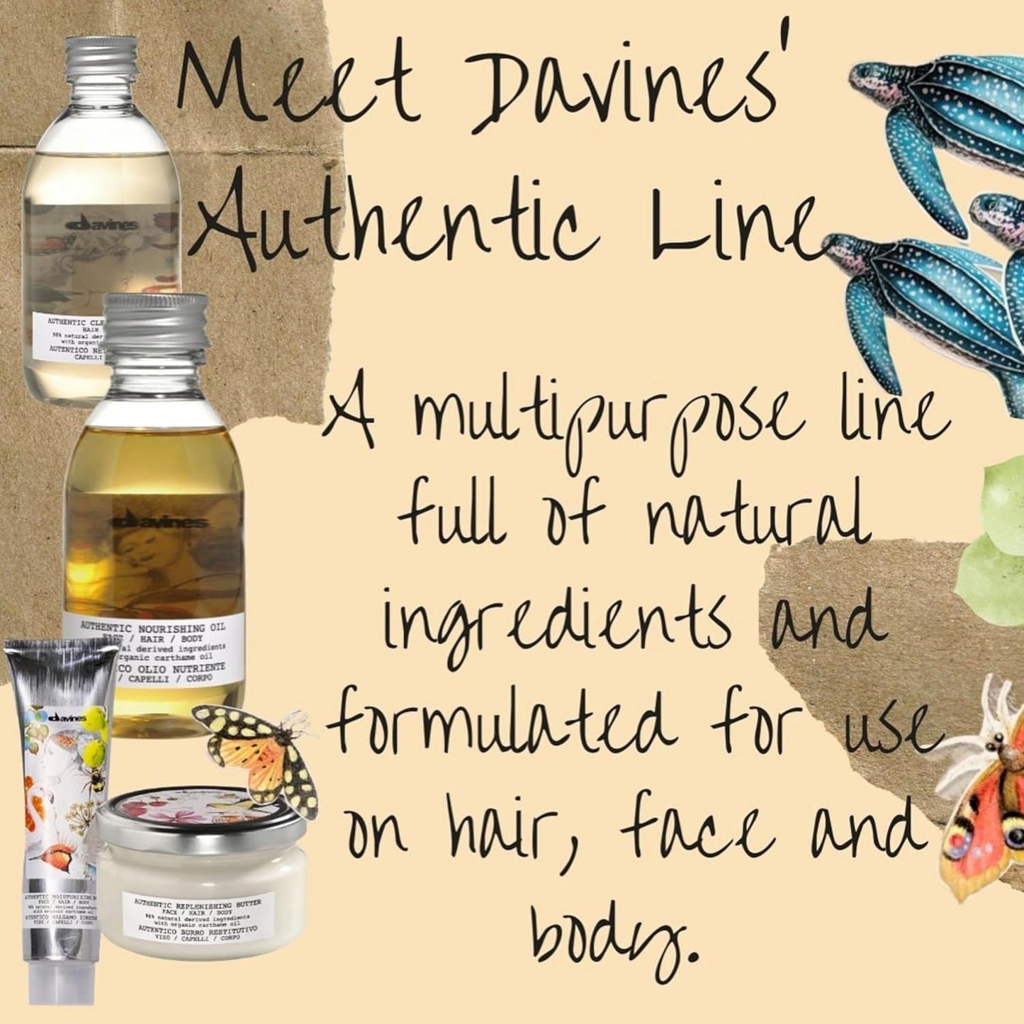 Davines Authentic Oil, 4.5 fl oz (140 ml)