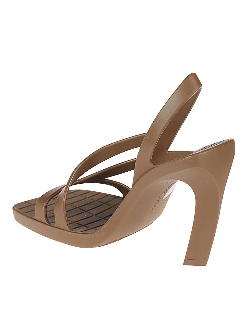 Bottega Veneta Jimbo Rubber Slingback Sandals - Image 2