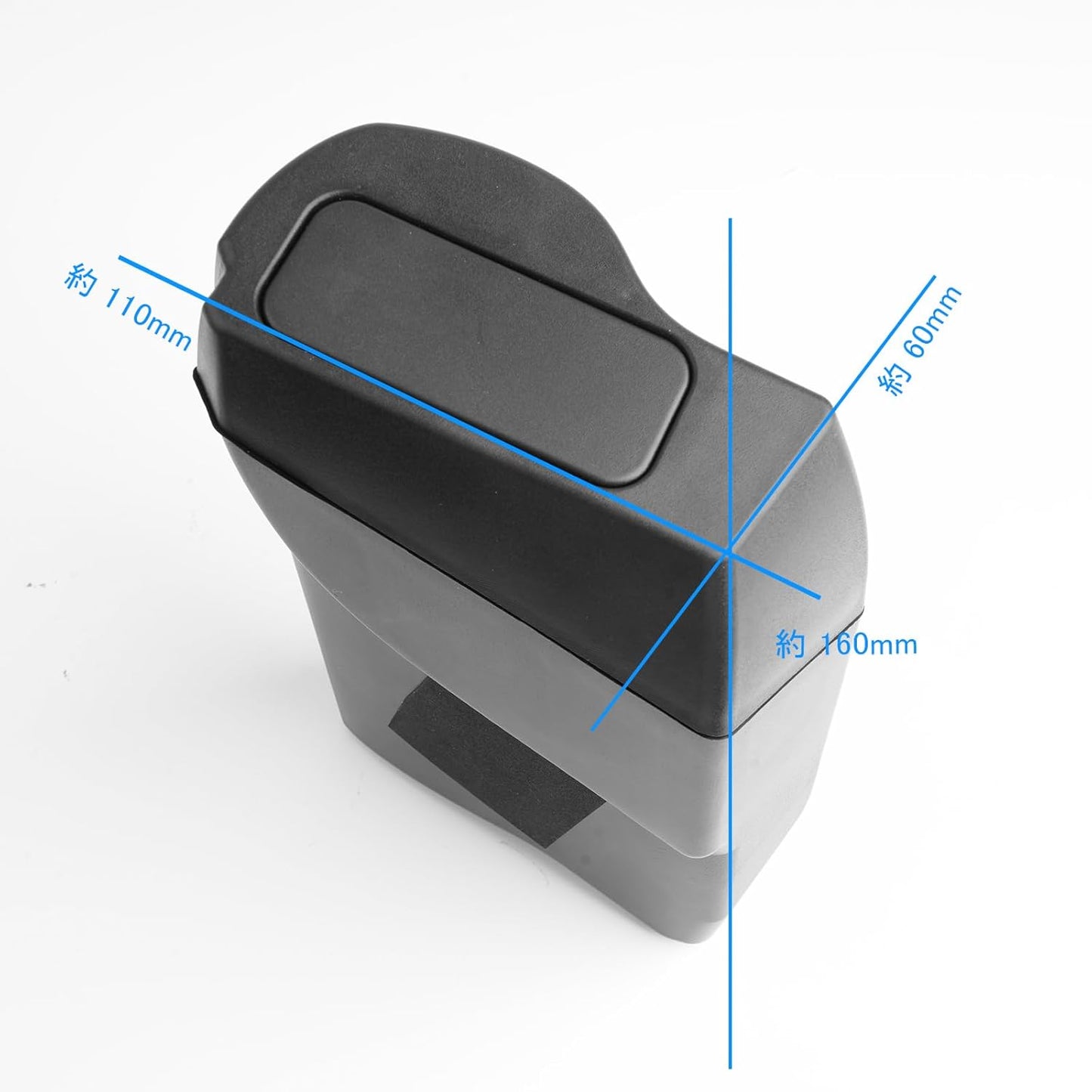 ruiya 2023 New Model Toyota Prius 60 Series Dedicated Trash Can Side Box Trash Can for Cars, Side Box, Trash Can, Door Trash Can, Car Trash Can, Storage Box, Small Items, ABS Material, No Rattling