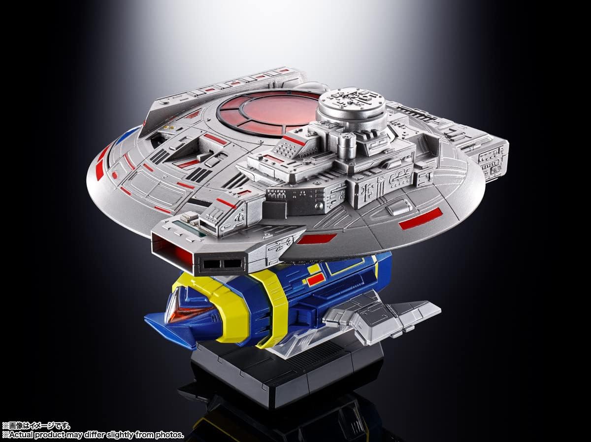 Tamashi Nations GX-106 Soul of Chogokin Space Detective Gaban Electronic Star Beast Dollar & Gilan Disc, Approx. 10.6 inches (270 mm), Diecast, ABS & POM, Pre-painted Action Figure