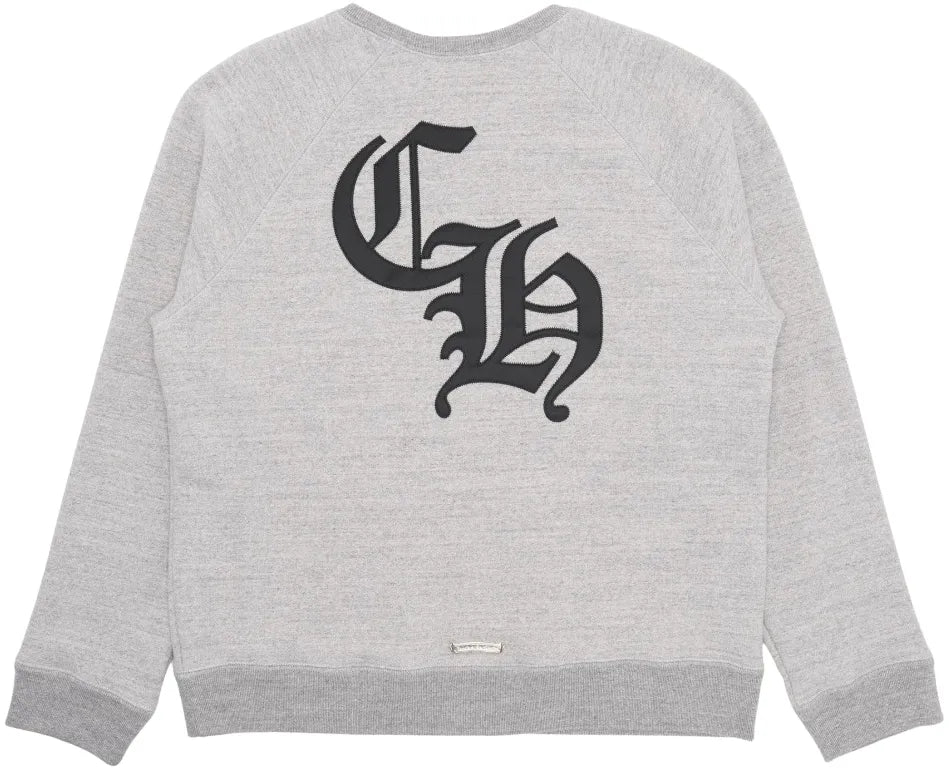CHROME HEARTS 'GREY' SEVEN-11 CH CREWNECK
