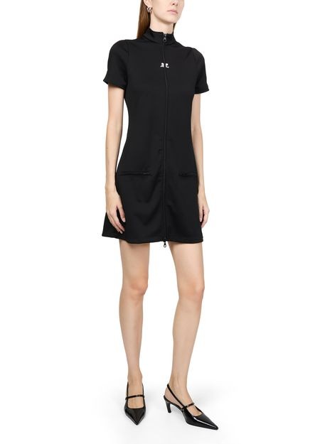 COURREGES Interlock tracksuit mini dress - Image 2