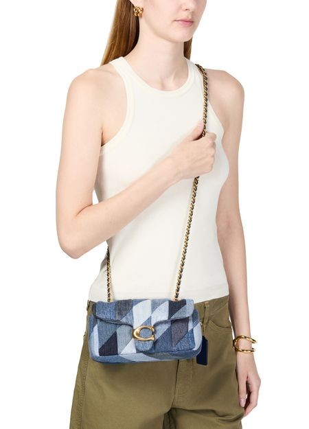 COACH Tabby 20 quilted patchwork denim shoulder bag - Image 2