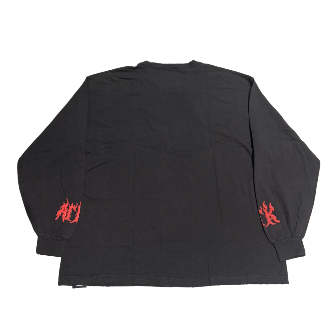 GALLERY DEPT. 'ATK' BLACK LONG SLEEVE TEE